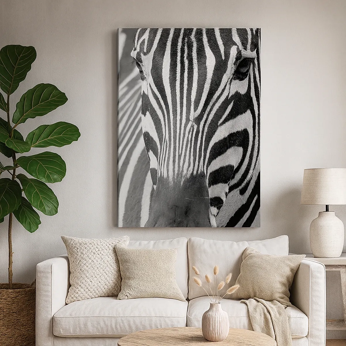 Canvas picture - World Is Black and White - 50x70 cm