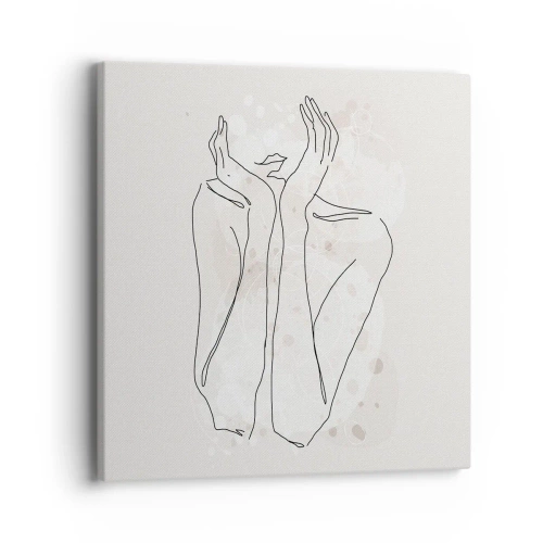 Canvas picture - Dreamful Moment - 40x40 cm