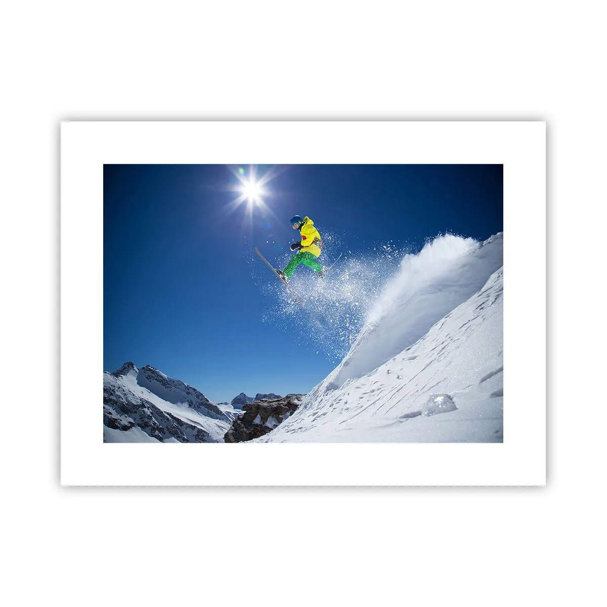 Poster - Dancing with the Mountains - 40x30 cm