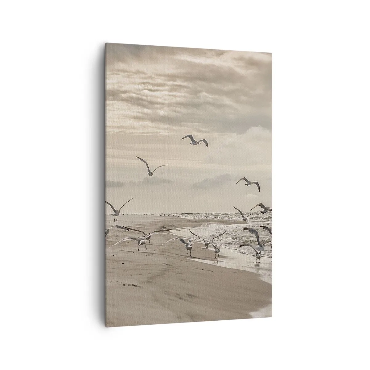 Canvas picture - Sound of the Sea, Singing of the Birds - 80x120 cm