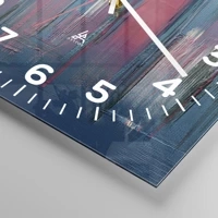 Clock face with numbers