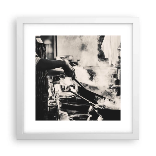 Poster in white frmae - Alchemy of Flavours - 30x30 cm