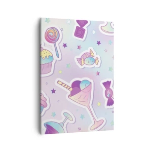 Canvas picture - Why We Can't Have Birthday Everyday? - 50x70 cm