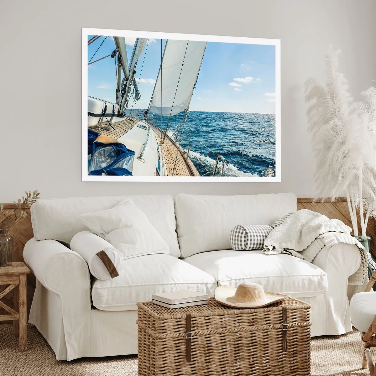 Poster - Ahoy, Adventure - 91x61 cm