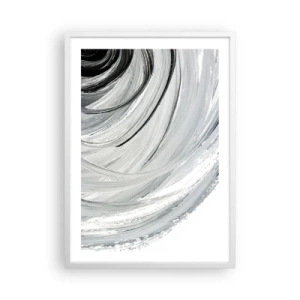 Poster in white frmae - Orbital Composition - 50x70 cm