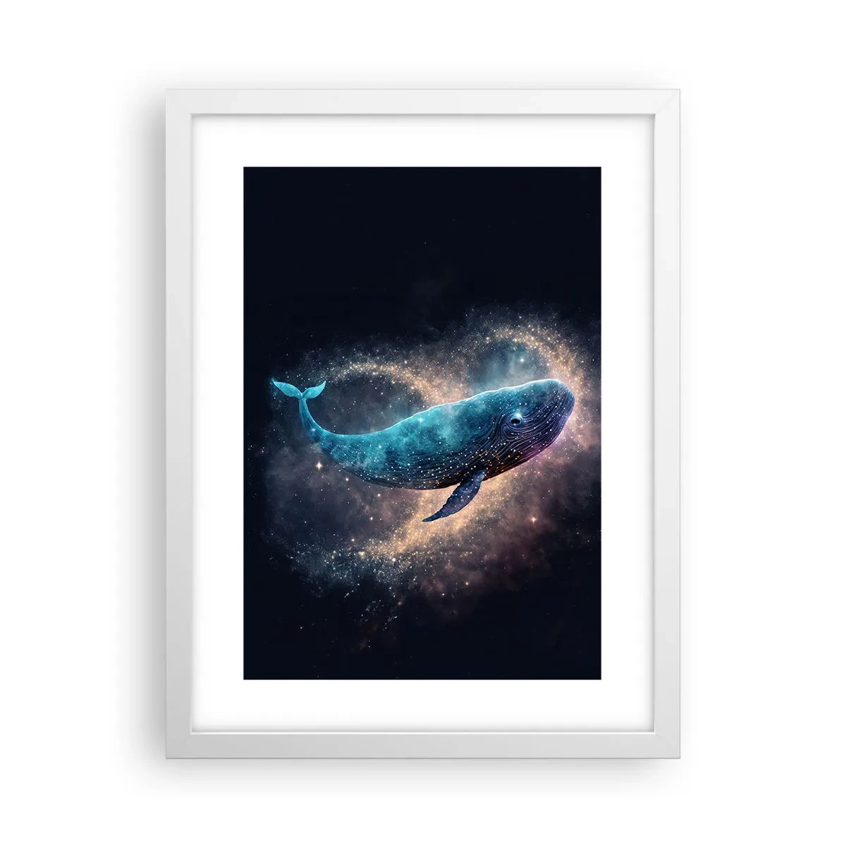 Poster in white frmae - Such World Exists... - 30x40 cm
