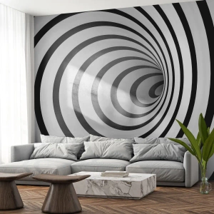 Self-Adhesive Photo Wallpaper Deluxe Sticker - You also Can't Resist? - Abstraction, 3D, Vortex - 250x175 cm