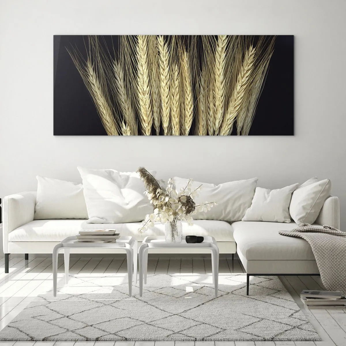Glass picture - Rustic Magic - 90x30 cm