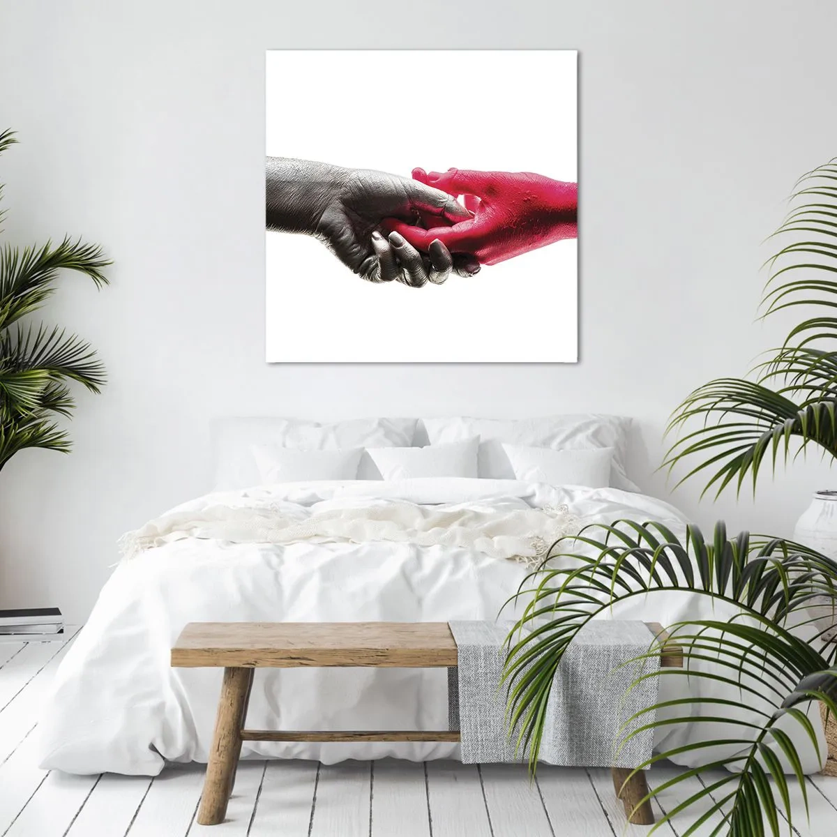 Canvas picture - Together, although Different - 50x50 cm