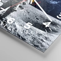 Clock face with numbers