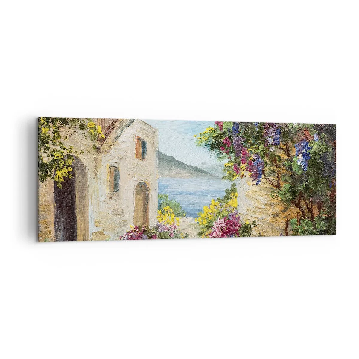 Canvas picture - Charm of a Sea Province - 140x50 cm