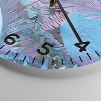 Clock face with numbers