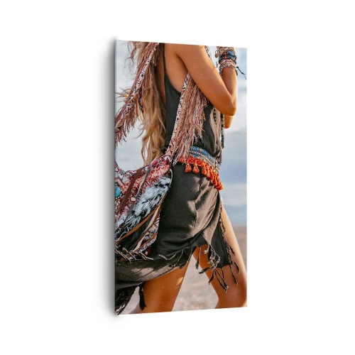 Canvas picture - Shaman's Girl - 65x120 cm