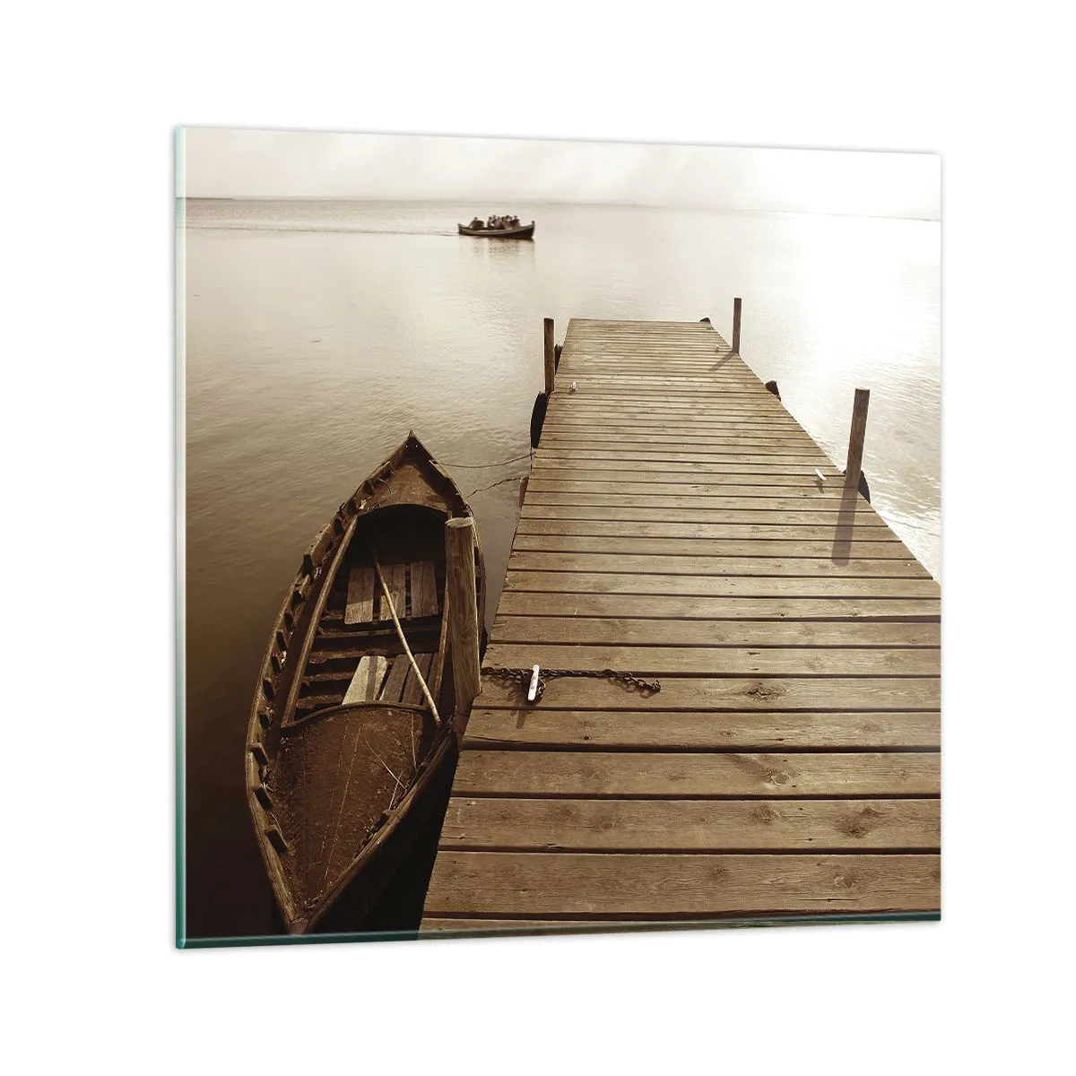Glass picture - Great Calm - 40x40 cm