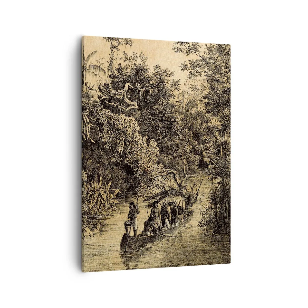 Canvas picture - Journey to the Spring - 50x70 cm