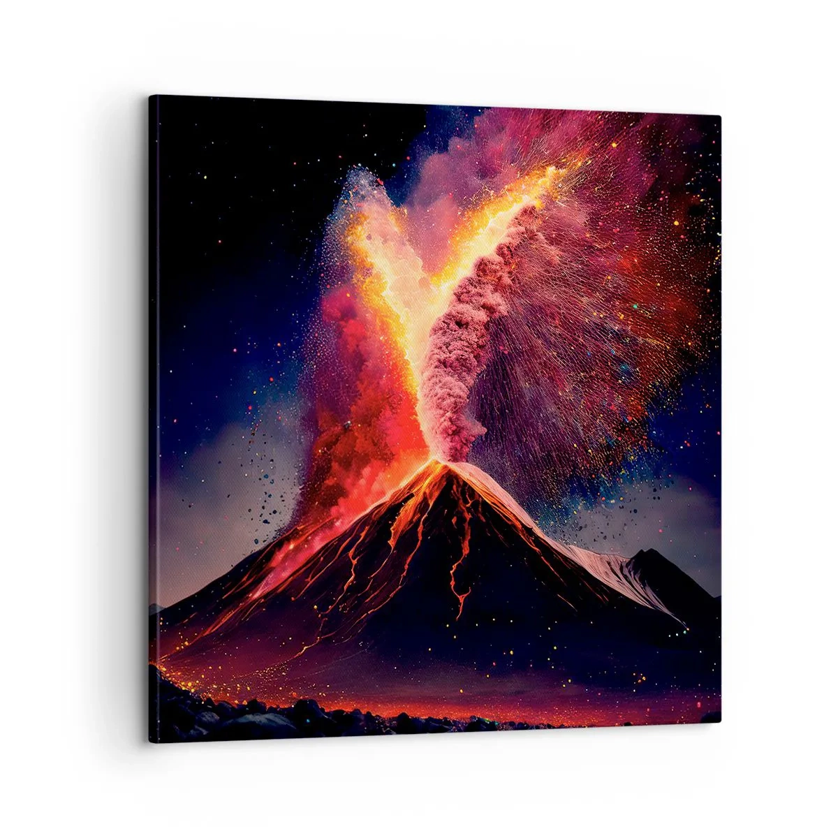 Canvas picture - Beauty and Threat - 60x60 cm