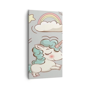 Canvas picture - For Sure They Exist… - 55x100 cm