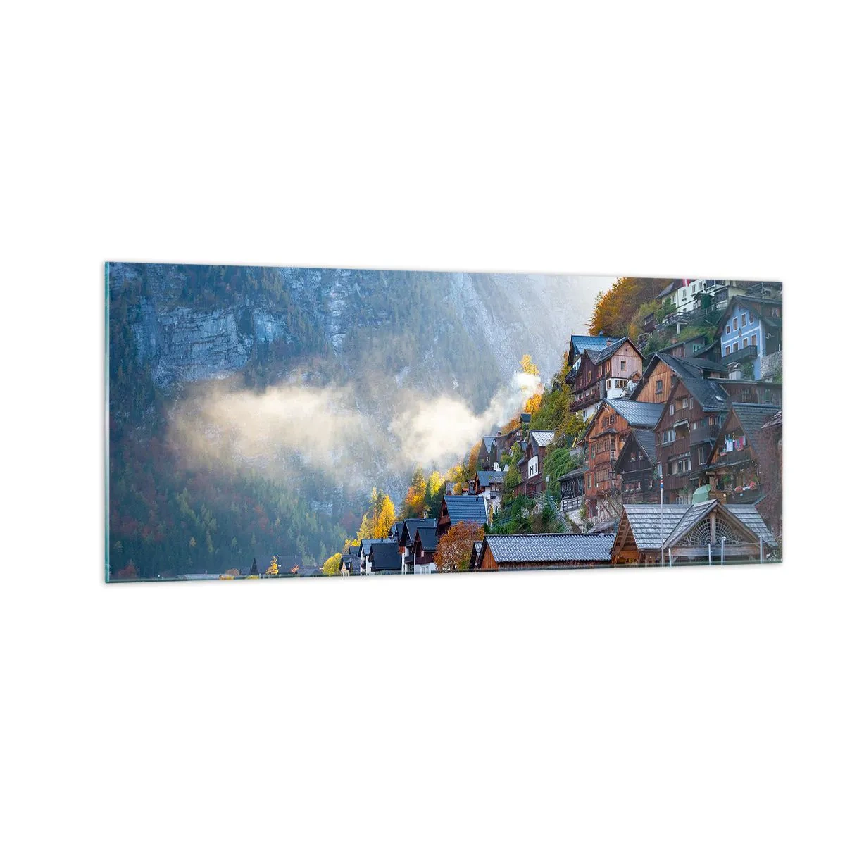 Glass picture - Alpine Atmosphere - 100x40 cm