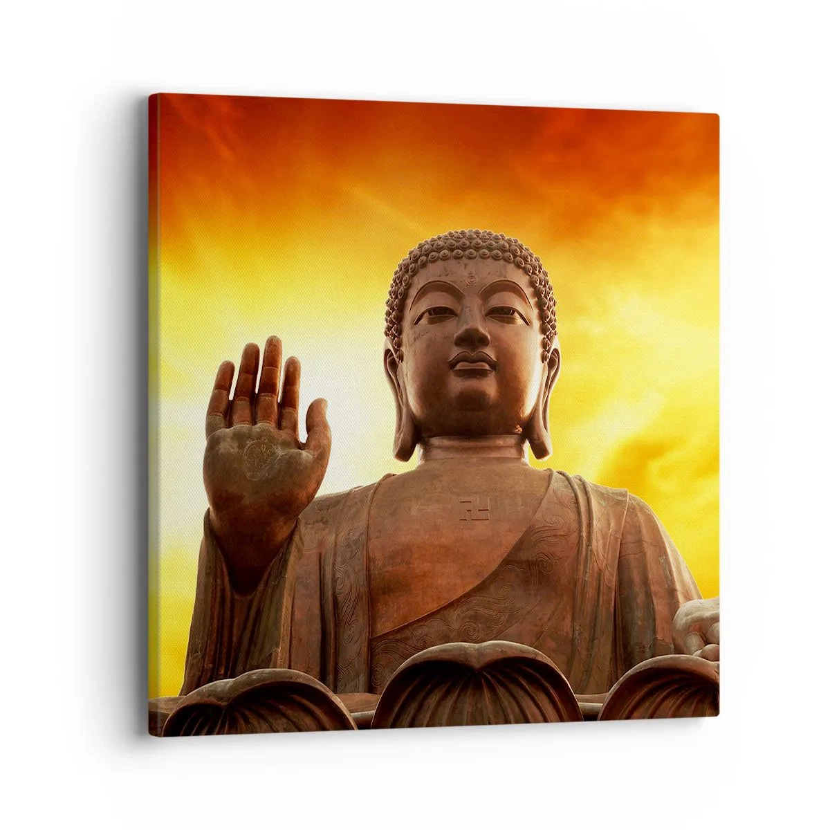 Canvas picture - Peace of the World - 40x40 cm