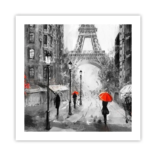 Poster - All Roads Lead to Her - 50x50 cm