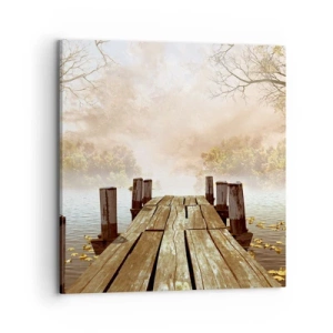 Canvas picture - Gentle Sadness of Autumn - 70x70 cm