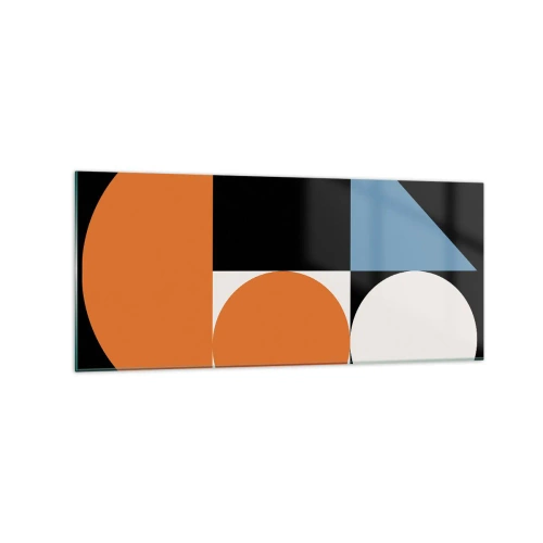 Glass picture - Figure System - 120x50 cm