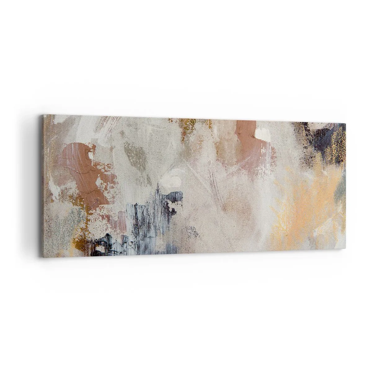 Canvas picture - Foggy Abstract - 100x40 cm