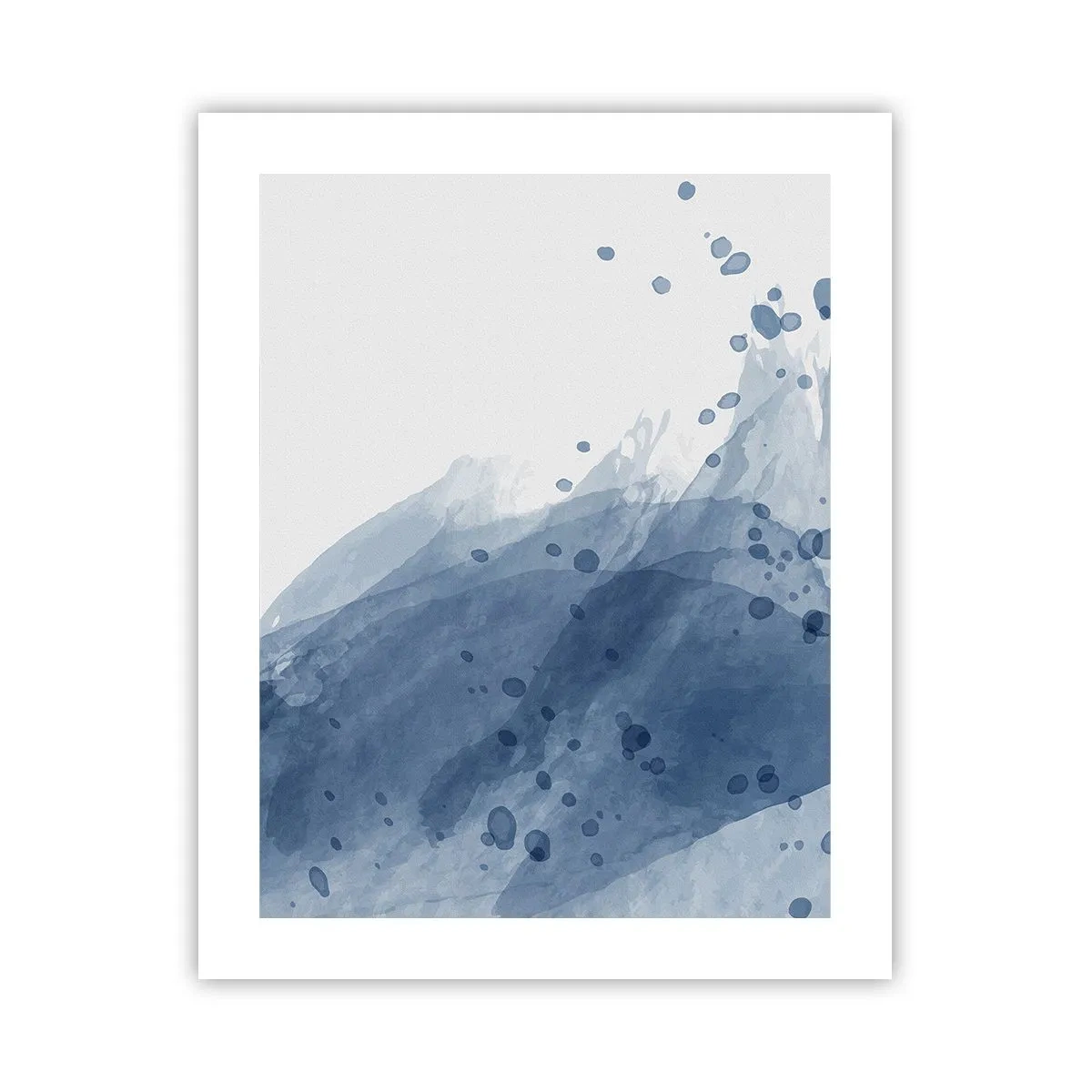 Poster - Blue Tulle - 40x50 cm