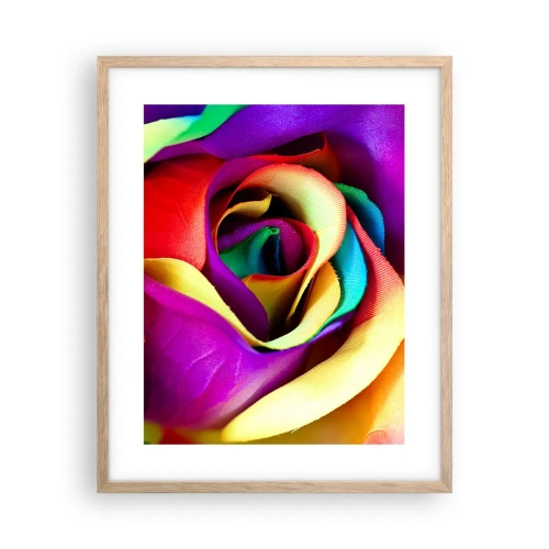 Poster in light oak frame - It's Impossible - 40x50 cm