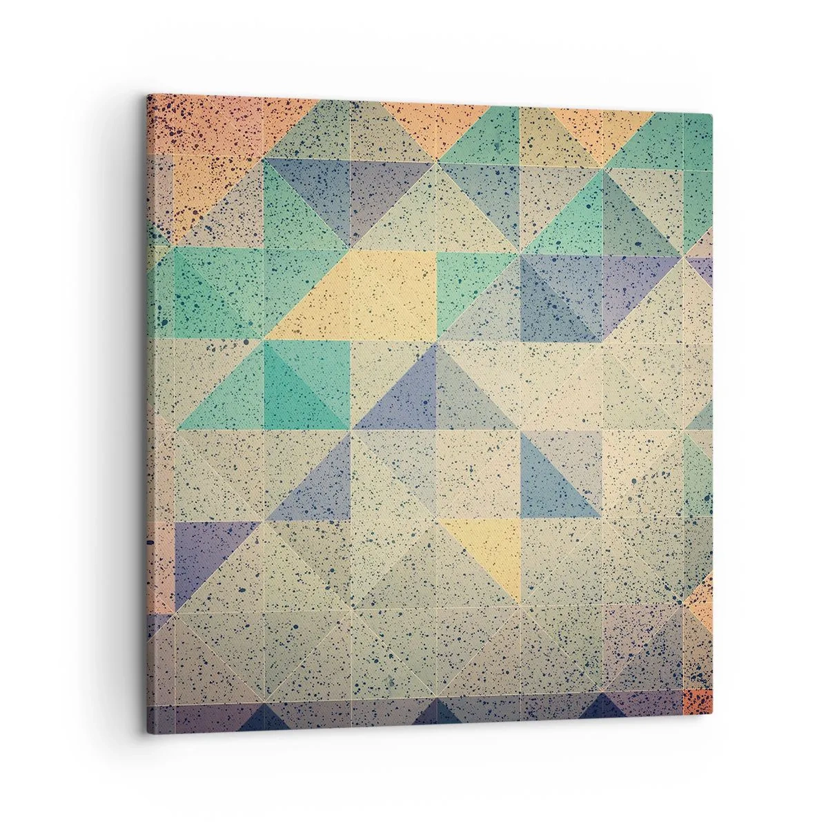 Canvas picture - The Republic of Triangles - 60x60 cm