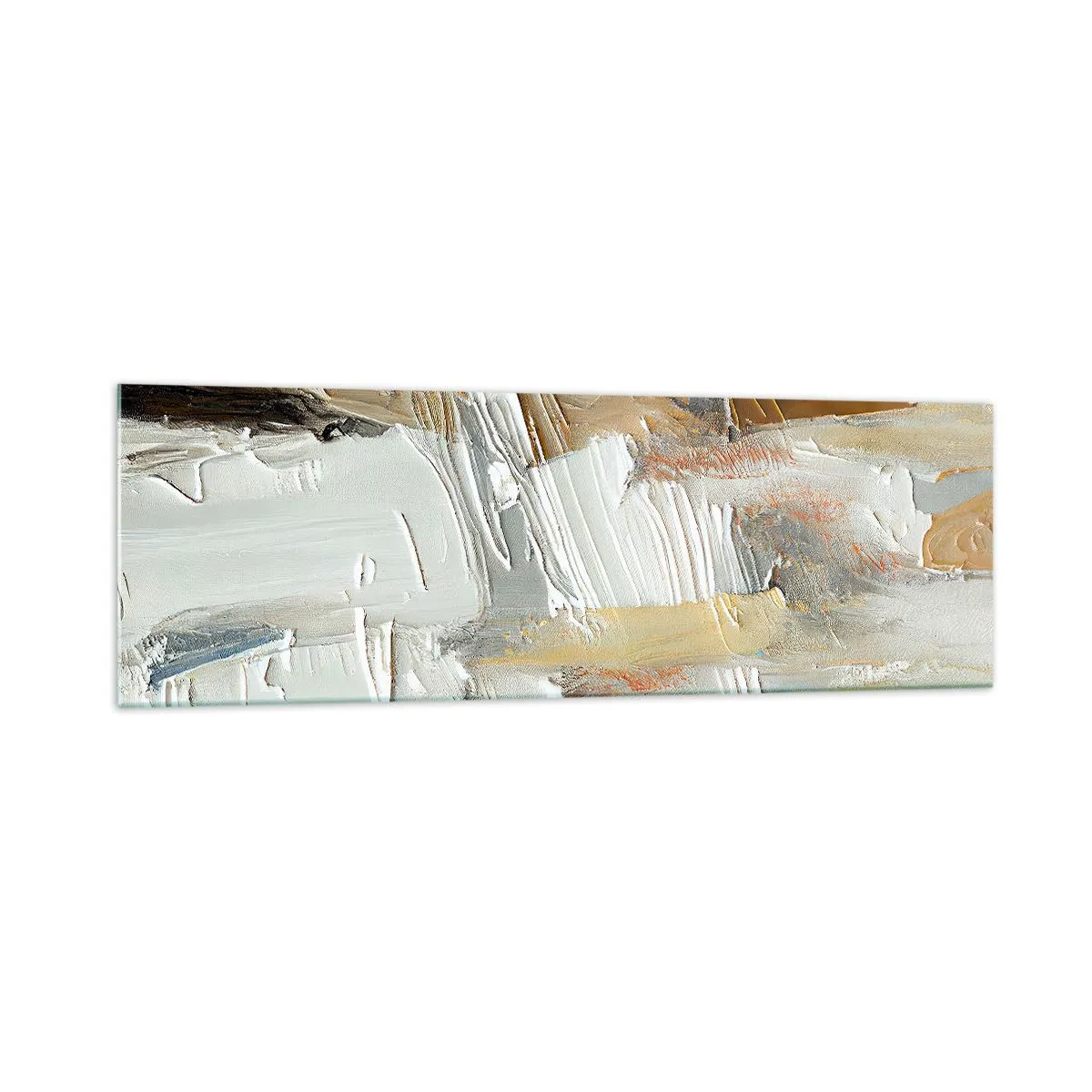 Glass picture - Layers of Colour - 160x50 cm