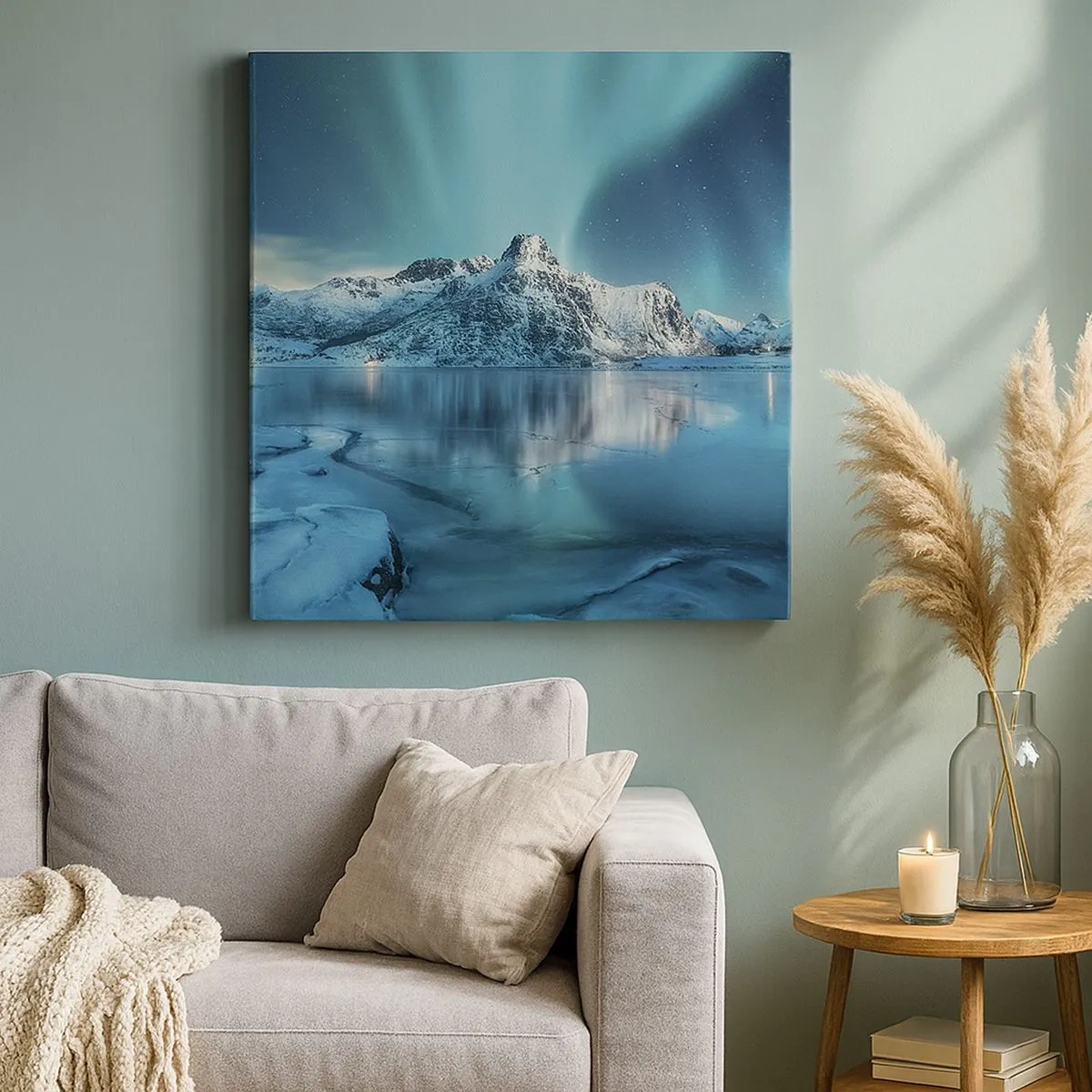 Canvas picture - The Night of Light - 30x30 cm