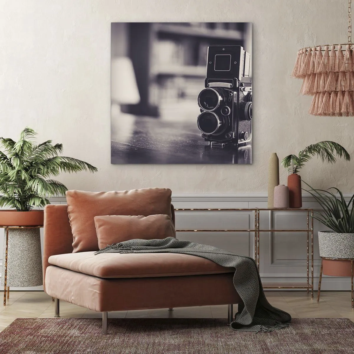 Canvas picture - Magic of the Old Photograph - 30x30 cm