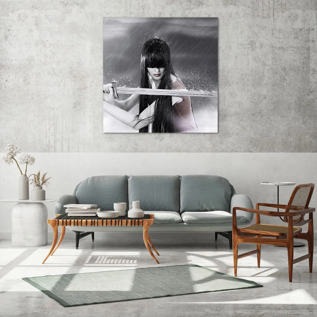 Glass picture - Beautiful and Dangerous - 70x70 cm