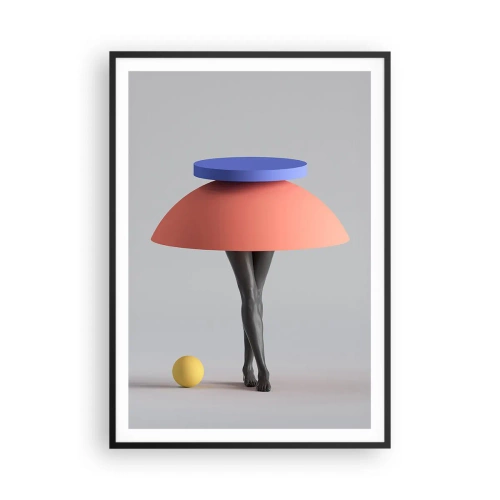 Poster in black frame - Surrealistic Composition - 70x100 cm