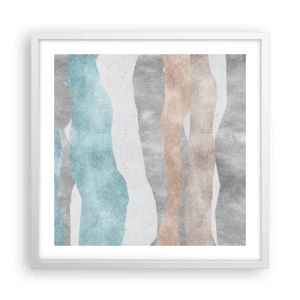 Poster in white frmae - Study of Continuity - 50x50 cm