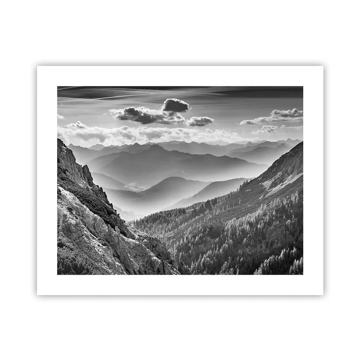 Poster - All the Way to the Horizon - 50x40 cm