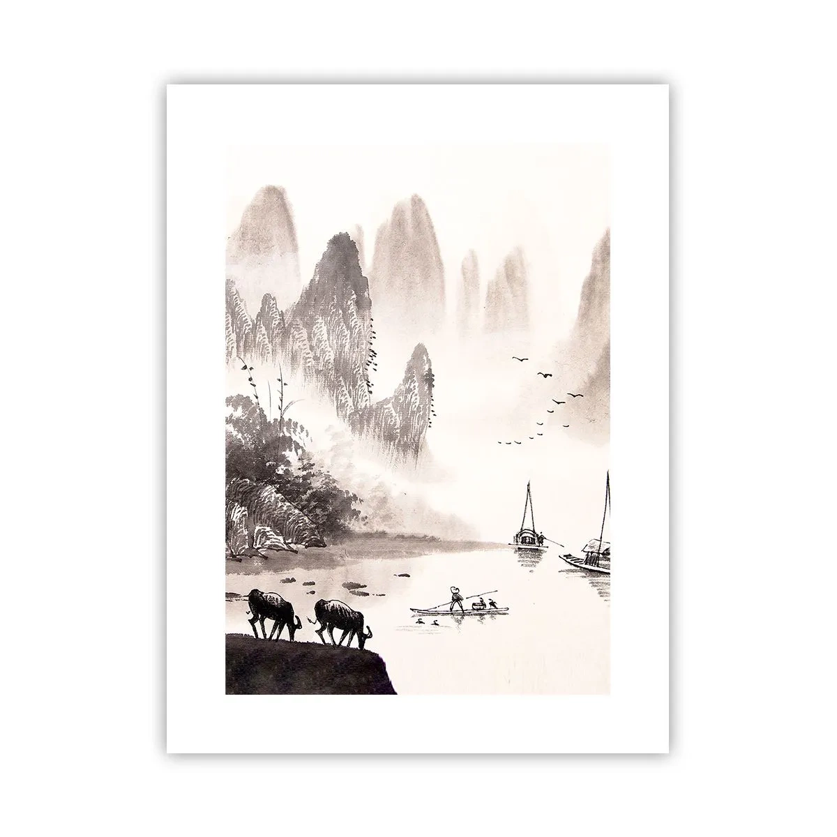 Poster - Everyday Life in the East - 30x40 cm