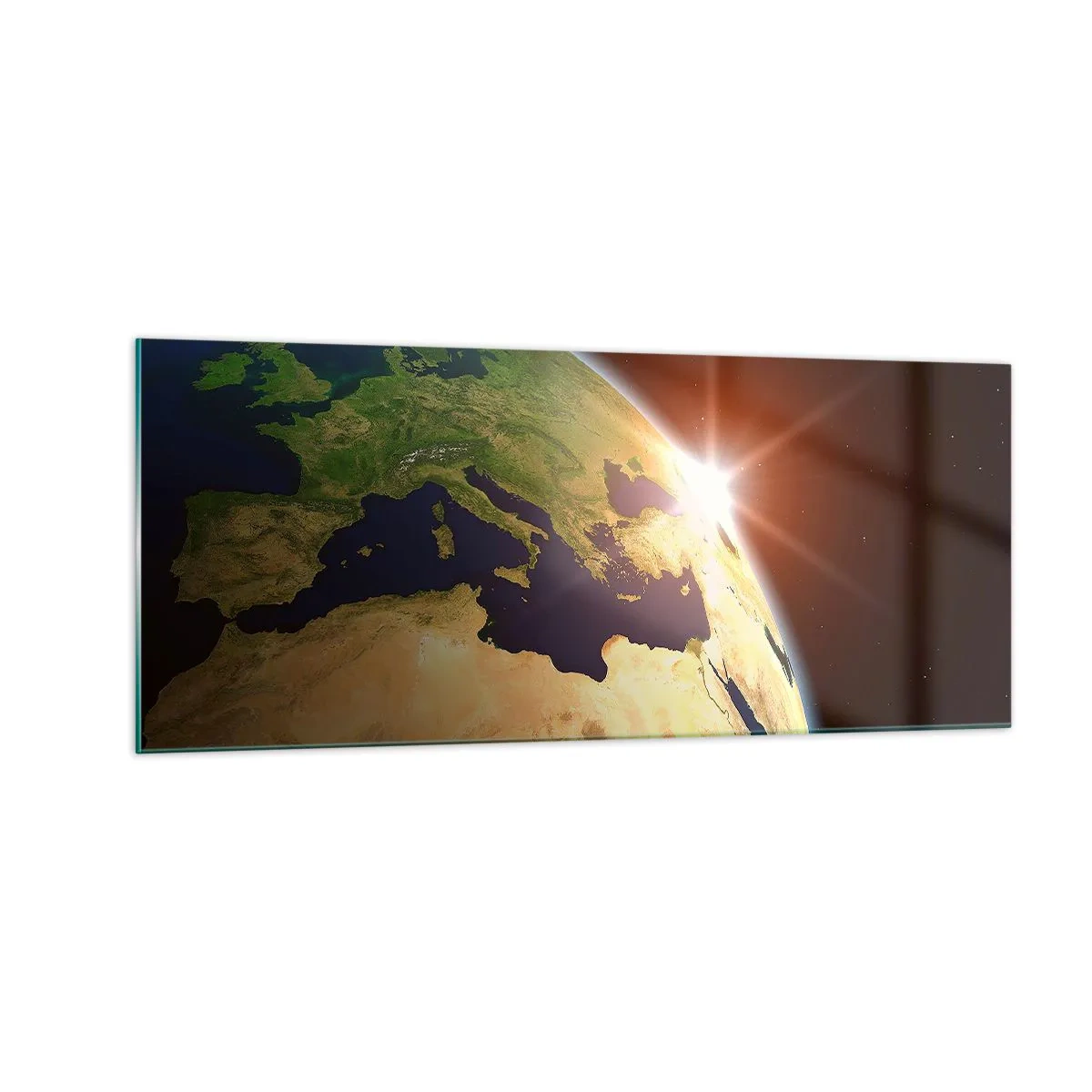 Glass picture - Sunrise - 100x40 cm