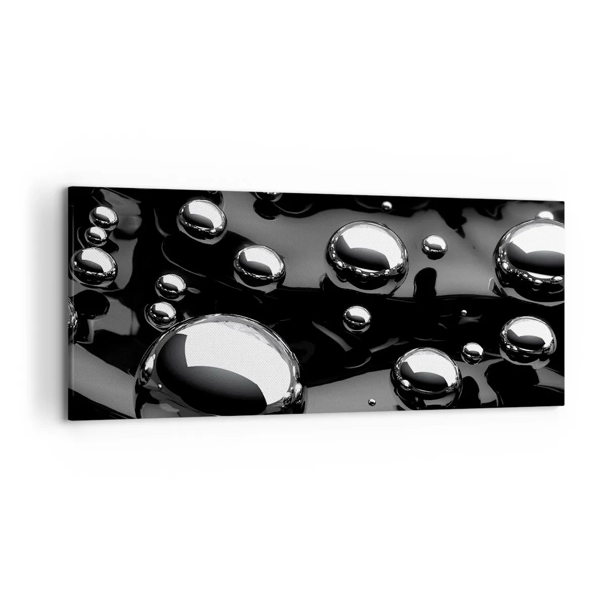 Canvas picture - From Black Depths - 120x50 cm