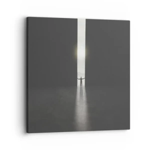 Canvas picture - Step to Bright Future - 30x30 cm
