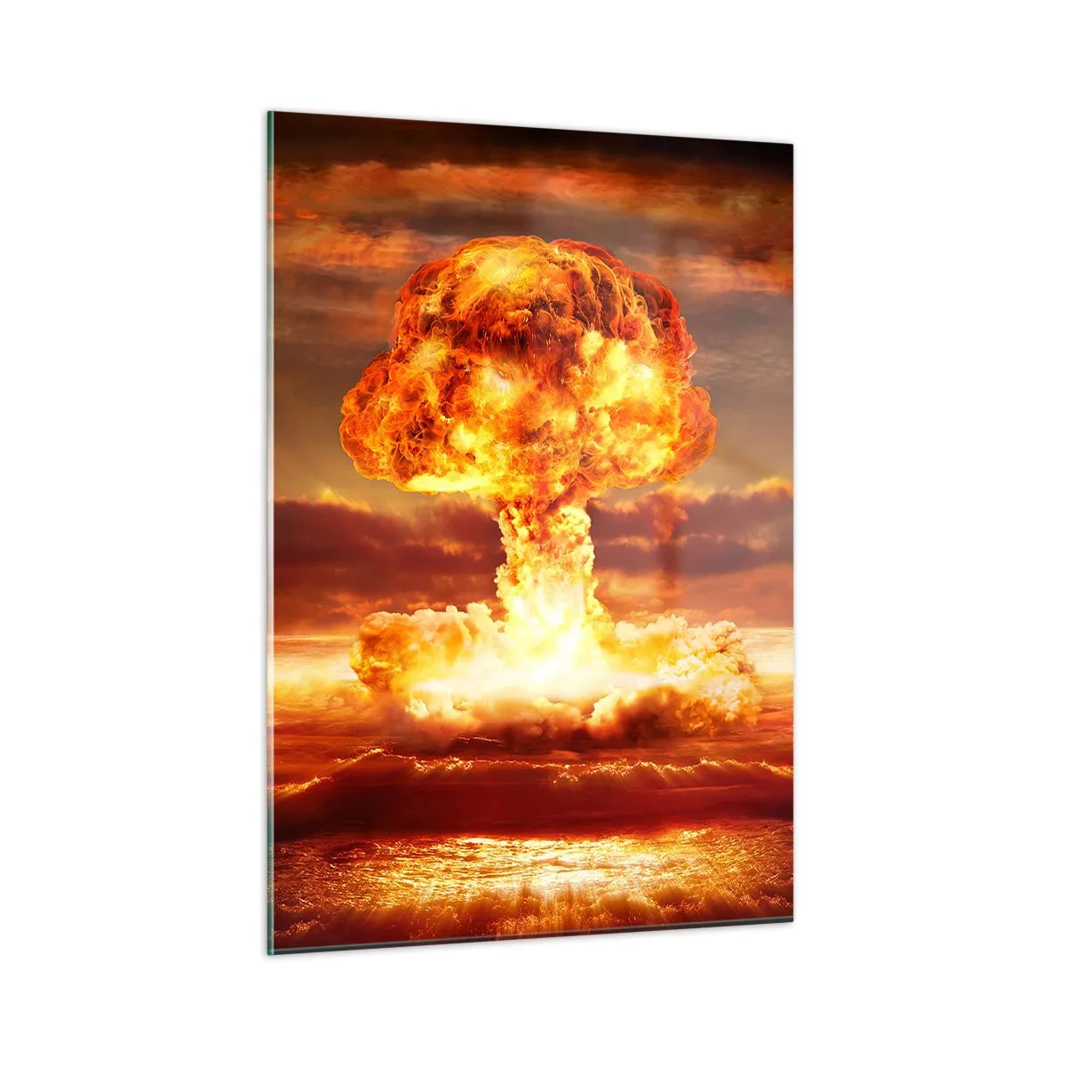Glass picture - And the End Will Come - 50x70 cm