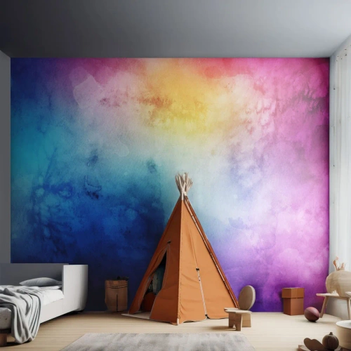 Photo Wallpaper Standard Eco - Almost in Seventh Heaven - Abstraction, Piece, Modern Pattern - 150x105 cm
