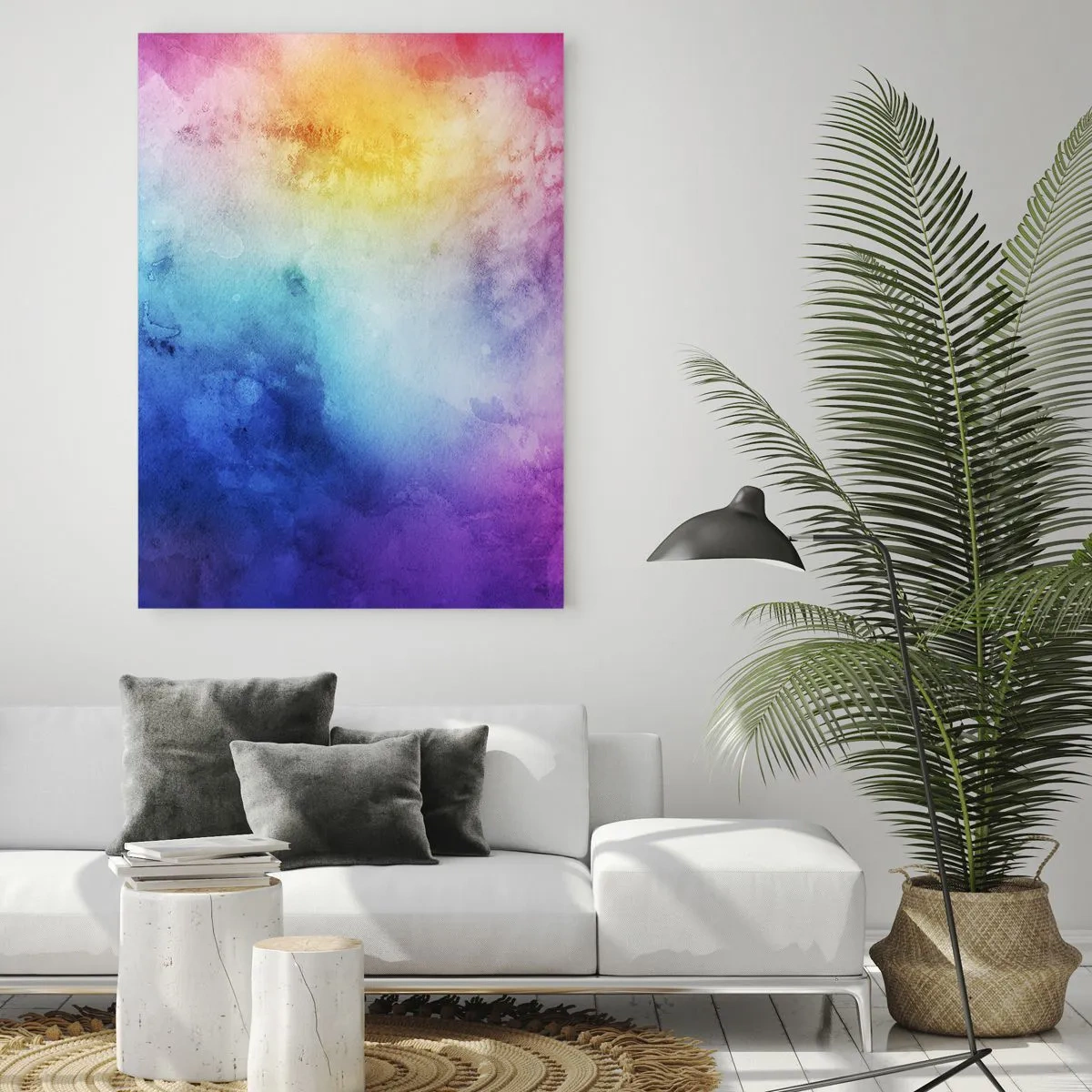 Glass picture - Almost in Seventh Heaven - 50x70 cm