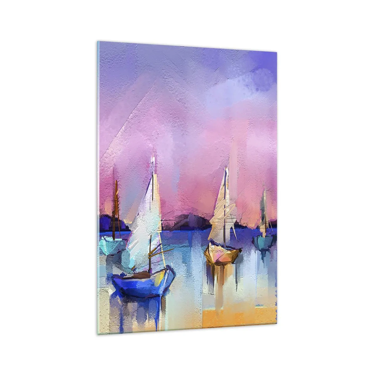 Glass picture - Direction: High Sees - 70x100 cm