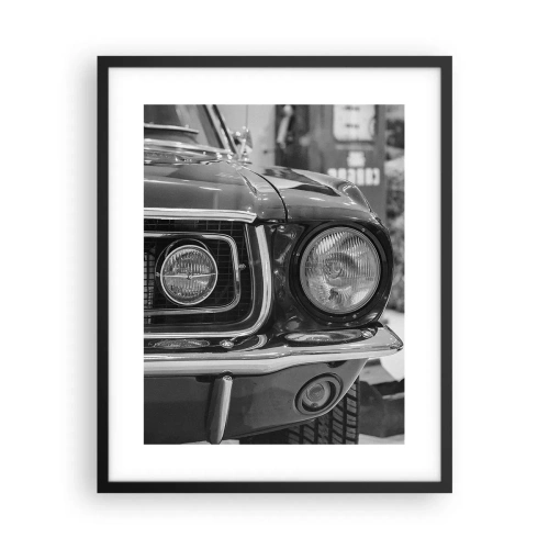 Poster in black frame - Rough Ride - 40x50 cm