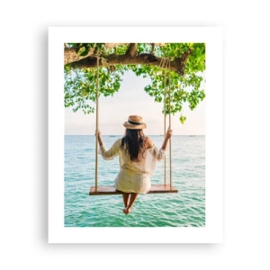 Poster - Life Is Beautiful - 40x50 cm