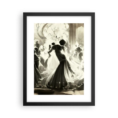 Poster in black frame - Big Masquerade - 30x40 cm