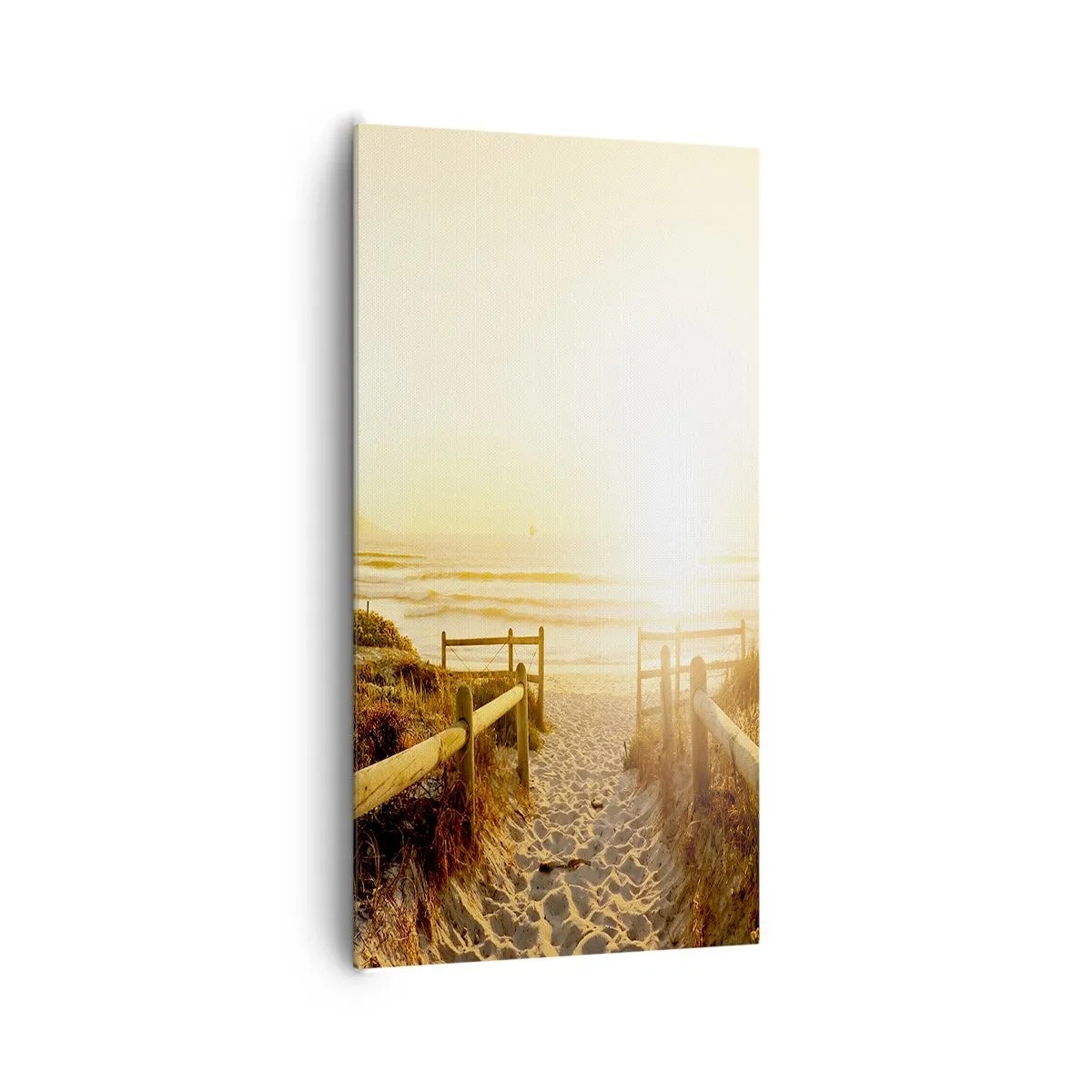 Canvas picture - Through the Dune, Towards the Sun - 65x120 cm