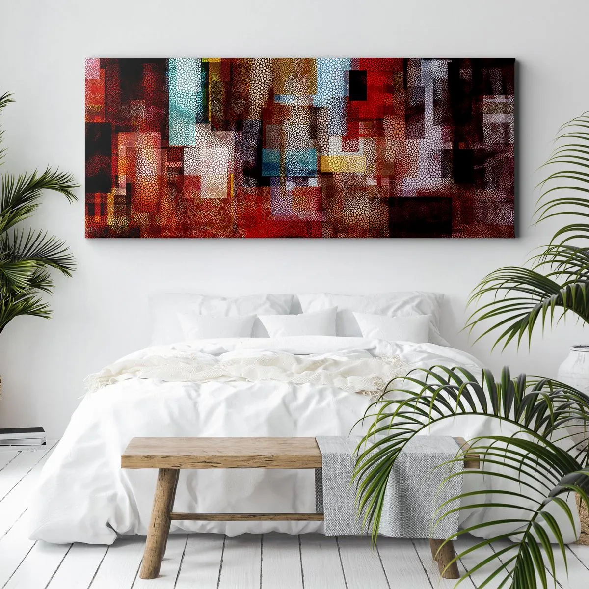 Canvas picture - Mashed UP - 140x50 cm